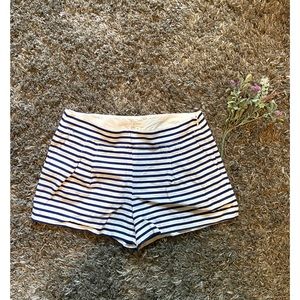 J Crew Nautical Pleated Stripe Cotton Line…